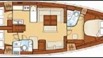 Sailing yacht VOILA -  Layout